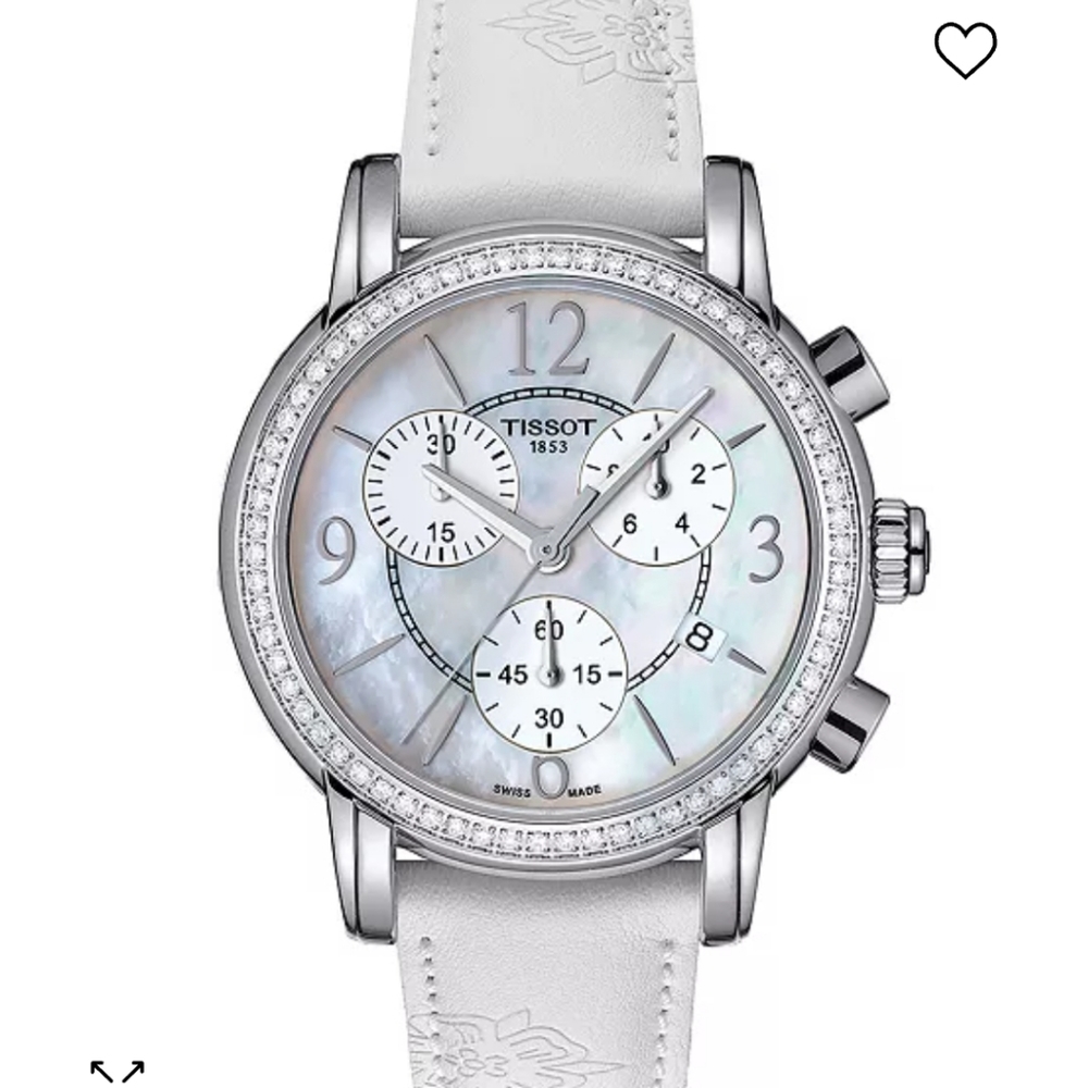 Tissot Dressport diamond watch
